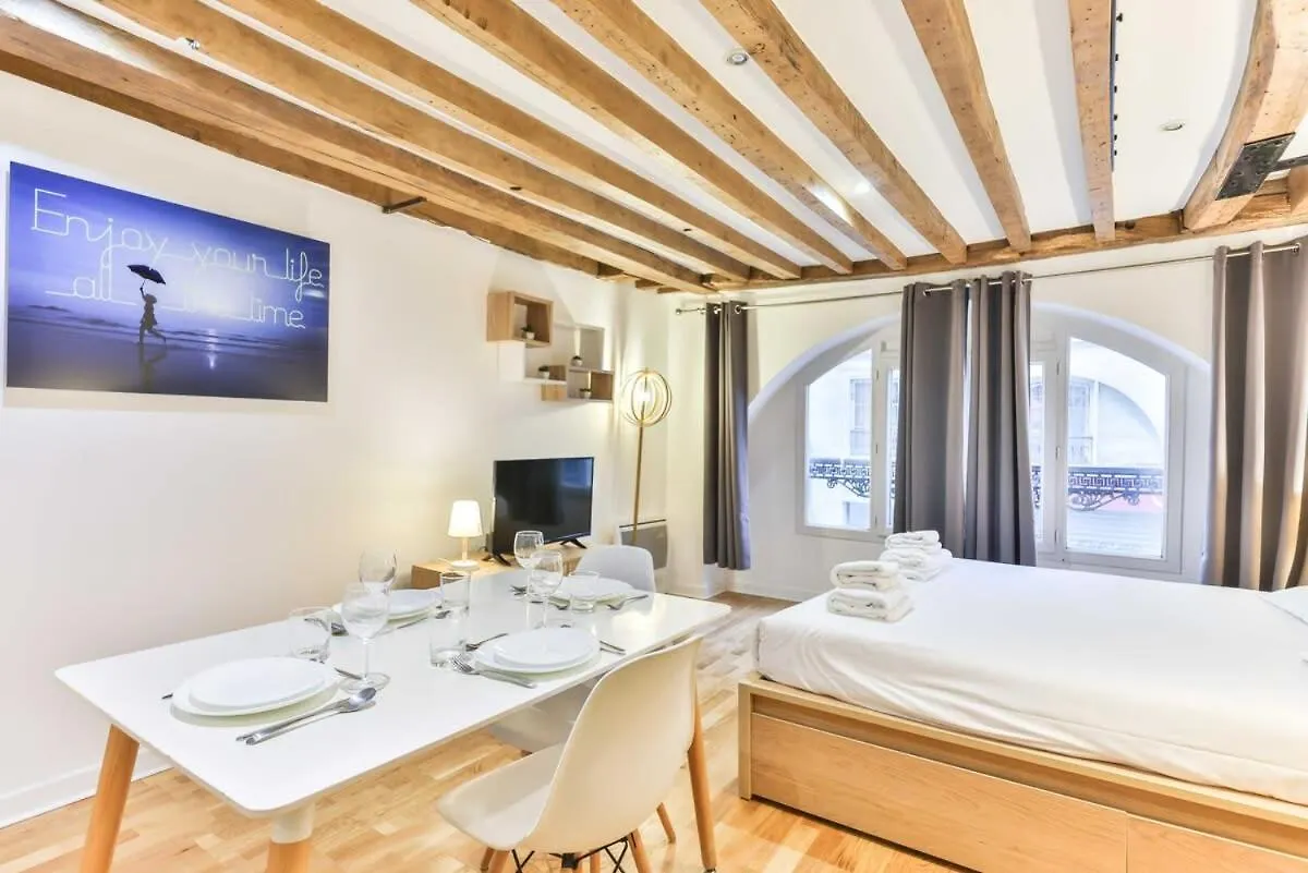 Dazzling Studio Caire Apartment Paris France